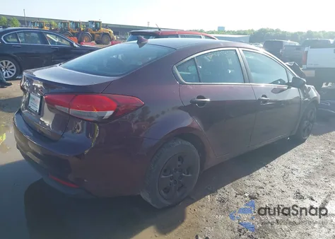 2017 Kia Forte Lx from USA, damaged, VIN 3KPFK4A78HE050199